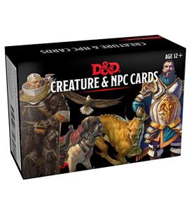 Dungeons & Dragons: Creature & NPC Cards (Inglés)