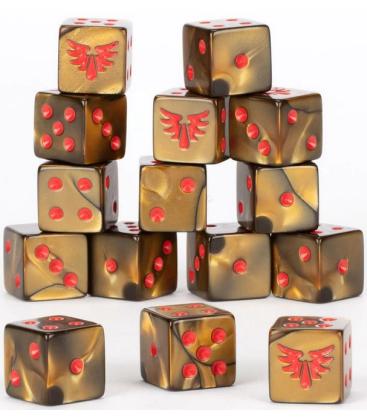 Warhammer 40,000: Arks of Omen: Sanguinary Guard Dice