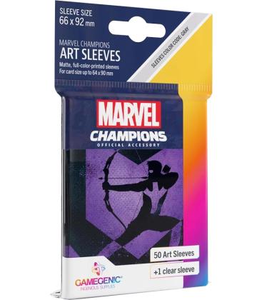 Gamegenic: Marvel Champions Art Sleeves 66x92mm (50+1) (Hawkeye)