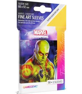 Gamegenic: Marvel Champions Art Sleeves 66x92mm (50) (Drax)