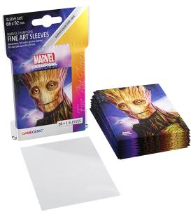 Gamegenic: Marvel Champions Art Sleeves 66x92mm (50) (Groot)