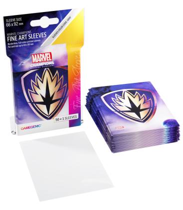 Gamegenic: Marvel Champions Art Sleeves 66x92mm (50) (Guardians of the Galaxy)
