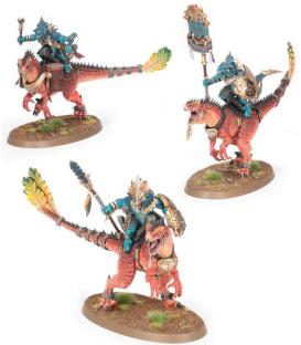 Warhammer Age of Sigmar: Seraphon (Aggradon Lancers)