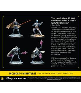 Star Wars Shatterpoint: Twice the Pride Count Dooku (Squad Pack)