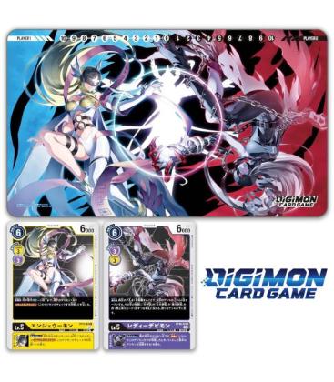 Digimon Card Game: Playmat Angewomon & LadyDevimon