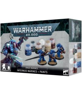 Warhammer 40,000: Space Marines (Infernus Marines + Paints)