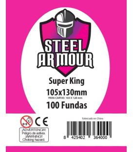 Fundas Steel Armour (103x128mm) Super King (100) - Exterior 105x130mm