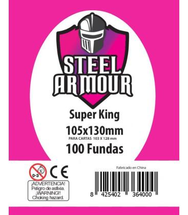 Fundas Steel Armour (103x128mm) Super King (100) - Exterior 105x130mm