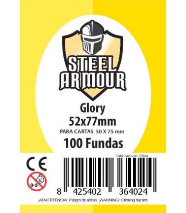 Fundas Steel Armour (50x75mm) Glory (100) - Exterior 52x77mm
