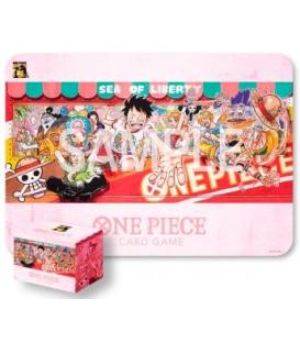 One Piece Card Game: Pack Tapete + Deck Box (Inglés)