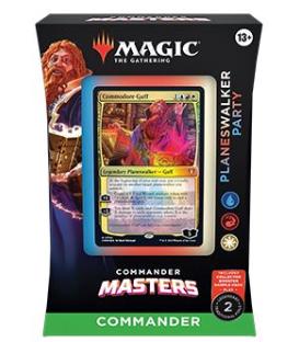 Magic the Gathering: Commander Masters (Mazo Planeswalker Party) (Inglés)