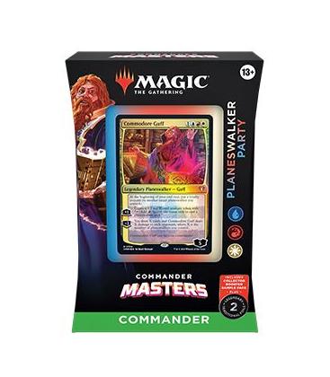 Magic the Gathering: Commander Masters (Mazo Planeswalker Party) (Inglés) - PREVENTA 04/08