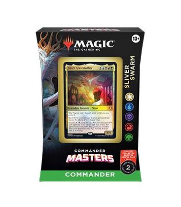 Magic the Gathering: Commander Masters (Mazo Sliver Swarm) (Inglés) - PREVENTA 04/08