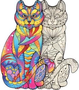 Artifact Puzzle 2 en 1: Gato