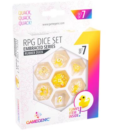 Gamegenic: Rubber Duck RPG Dice Set (7pcs)