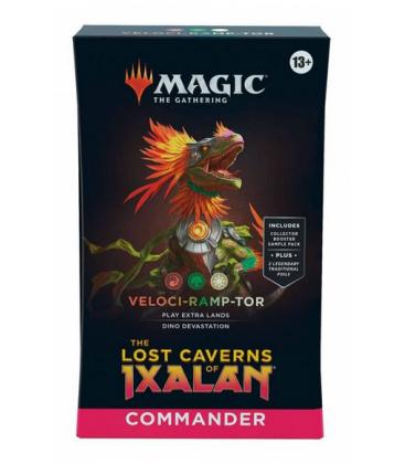 Magic the Gathering: The Lost Caverns of Ixalan - Mazo Commander (Veloci-Ramp-Tor) (Ingles)