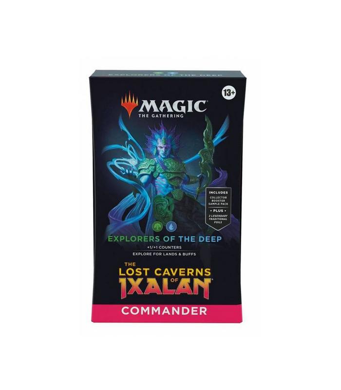 Magic the Gathering: The Lost Caverns of Ixalan - Mazo Commander (Explorers  of the Deep) (Ingles) - Mathom Store S.L.