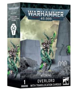 Warhammer 40,000: Necrons (Overlord with Translocation Shroud)