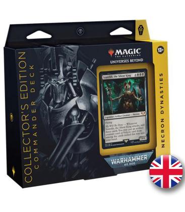 Magic the Gathering: Universes Beyond: Warhammer 40.000 COLLECTOR EDITION (Necron Dynasties) (Inglés)