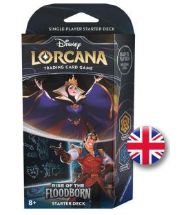 Disney Lorcana: Rise of the Floodborn - Starter Deck / Amber & Sapphire