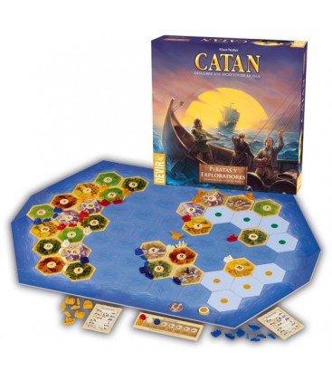 Catan Expansión: Piratas y Exploradores