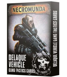 Necromunda: Delaque Vehicles Gang Tactics Cards (Inglés)