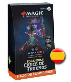 Magic the Gathering: Forajidos de Cruce de Truenos - Mazo de Commander (Rapida y Letal)