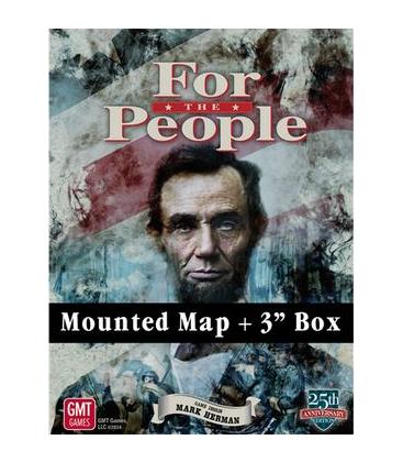 For the People (4th Printing) 25th Anniversary MOUNTED MAP + 3" BOX