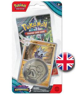 Pokemon TCG: Twilight Masquerade - Single Booster Blister (Pupitar)