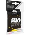 Star Wars Unlimited: Art Sleeves ( Back Yellow) Star Wars Unlimited: Art Sleeves ( Back Yellow)