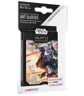 Star Wars Unlimited: Art Sleeves (Mandalorian)