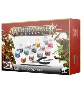 Warhammer Age of Sigmar: Paints + Tool Set