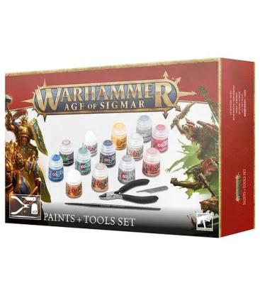 Warhammer Age of Sigmar: Set de Pinturas y Herramientas