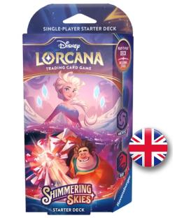 Disney Lorcana: Shimmering Skies - Starter Deck / Emerald & Steel