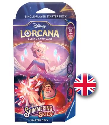 Disney Lorcana: Shimmering Skies - Starter Deck / Emerald & Steel