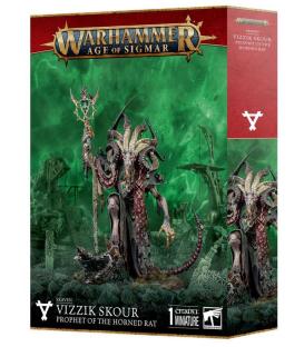 Warhammer Age of Sigmar: Skaven (Vizzik Skour Prophet of the Horned Rat)