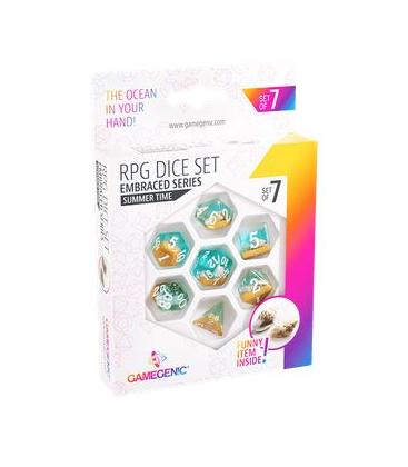 Gamegenic: Summer Time RPG Dice Set (7pcs)