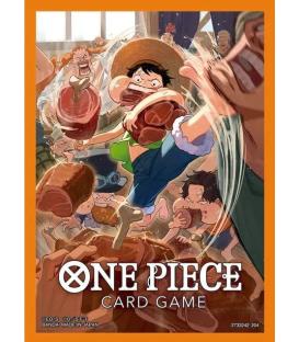 One Piece Card Game: Official Sleeves x70 (Silver Rayleigh)