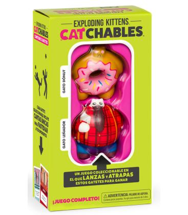 Exploding Kittens: Catchables Pack 1 (Gato Donut + Gato Leñador)