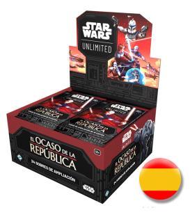 Star Wars Unlimited: El Ocaso de la República (Caja de Sobres)