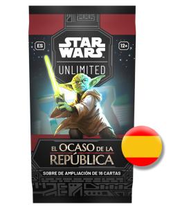 Star Wars Unlimited: El Ocaso de la Republica (Sobre) (PREVENTA 08/11)