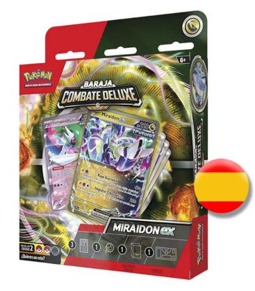 Pokemon JCC: Baraja Combate Deluxe (Miraidon EX)