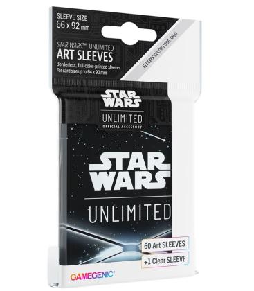 Star Wars Unlimited: Art Sleeves (Back White)