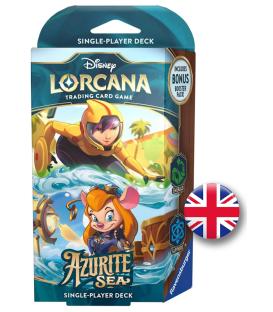 Disney Lorcana: Azurite Sea - Starter Deck / Emerald & Sapphire