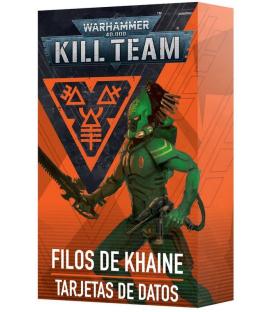 Warhammer Kill Team: Filos de Khaine (Tarjetas de Datos)