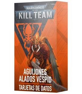 Warhammer Kill Team: Aguijones Alados Vespid (Tarjetas de Datos)