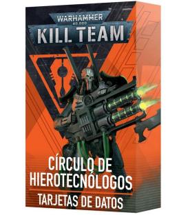 Warhammer Kill Team: Circulo de Hierotecnologos (Tarjetas de Datos)