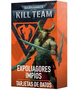 Warhammer Kill Team: Expoliagores Impios (Tarjetas de Datos)