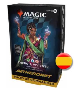 Magic the Gathering: Aetherdrift - Commander Deck (Living Energy) - PREVENTA 14/02