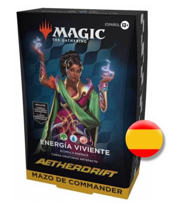 Magic the Gathering: Aetherdrift - Commander Deck (Living Energy) - PREVENTA 14/02